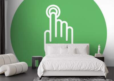 Cliques icon vector image. Can be used for Social Relationship. Wall mural