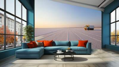 Salt Lake Panaromic (Turkish: Tuz Golu ) is the second largest lake in Turkey. Wall mural