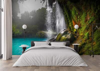 Su Uctu Waterfall Bursa Turkey Wall mural