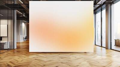 white yellow orange , empty space grainy noise grungy texture color gradient rough abstract background , shine bright light and glow template Wall mural