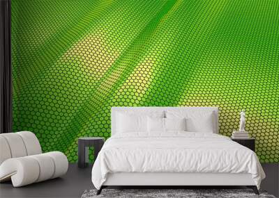 green metal abstract background Wall mural