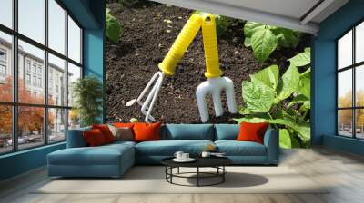 gardening tools Wall mural