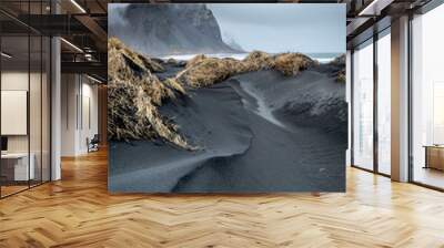 Vestrahorn mountain in Iceland Wall mural