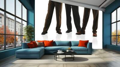 3 business men Wall mural