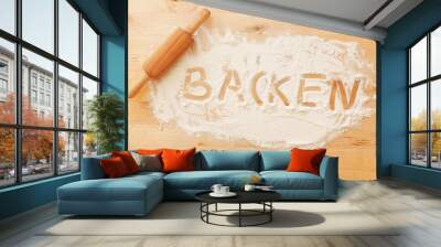 bakery german 2 Wall mural