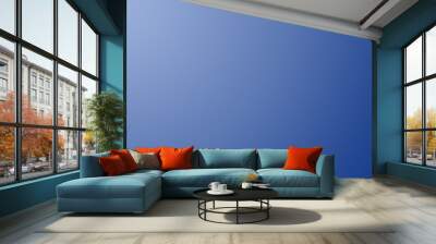 blue colors background Wall mural