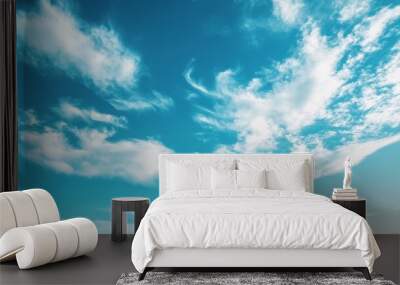 Blue Sky Cloudscape Wall mural