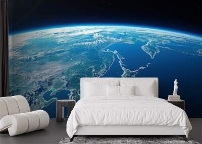 Earth from Space: Asia Wall mural