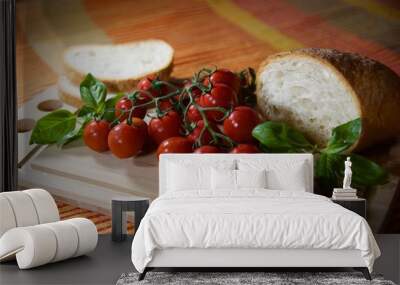 Mediterranean diet (2nd) Wall mural