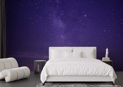 starry night sky Wall mural