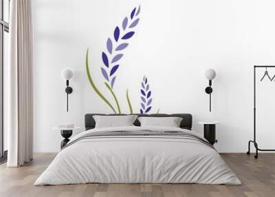 lavender flower vector illustration design Wall mural