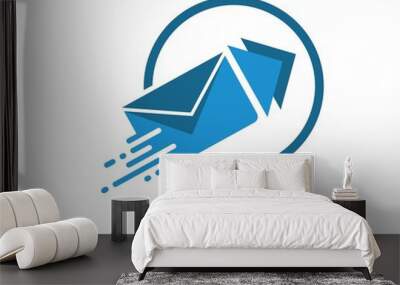 mail icon vector illustration design Wall mural