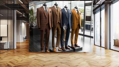 a sophisticated suit display.
Genoactive AI Wall mural