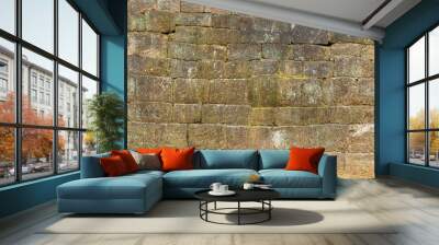 old stone wall Wall mural