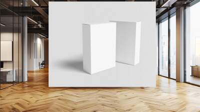 packaging box mockup Wall mural