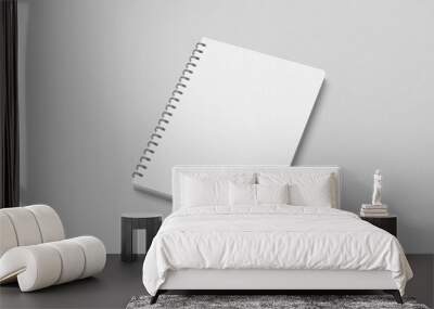 Ringed notebook mockup Wall mural