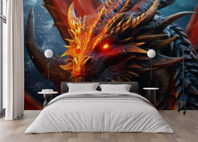 Dragon Wall mural