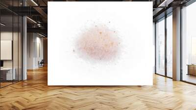 Himalayan salt isolated on white background. Wall mural