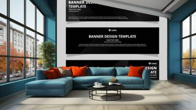 Vector Abstract Banner Design Web Template Wall mural