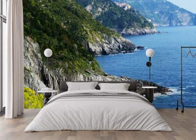 Italy, Liguria, Cinque Terre Wall mural