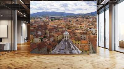 Lantern of the Baptistery of Pistoia, Tuscany, Italy Wall mural