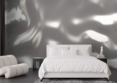 liquid metal wave texture design Wall mural