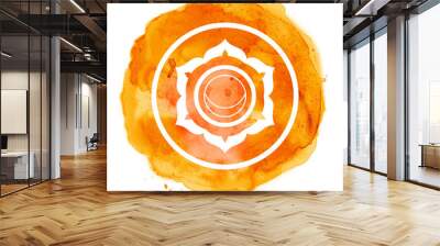 chakra symbol Wall mural