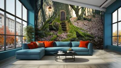 magic fairy forest Wall mural