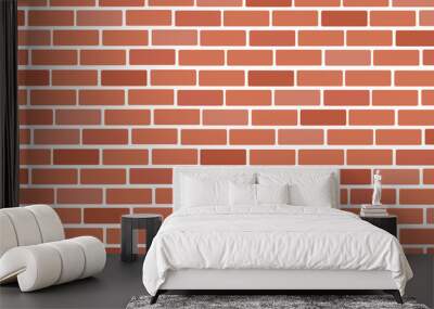 Wall of bricks and space background art vector Wall mural