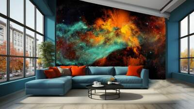 dream deep space travel background Wall mural