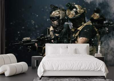 special forces soldier , military concept Wall mural