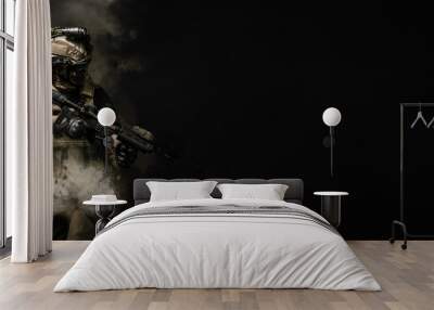 special forces soldier , military concept Wall mural