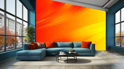 Abstract bright orange yellow  Background. Wall mural