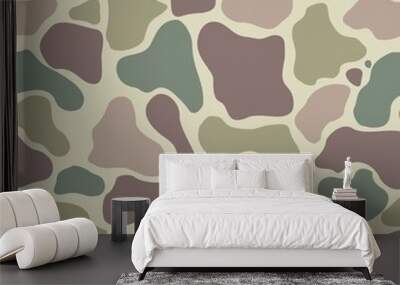 
Urban trendy camouflage vector background, stylish vector print Wall mural