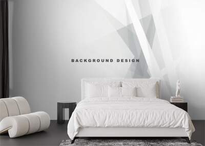 white abstract texture background template. space design concept. Decorative web layout or poster, banner.	 Wall mural