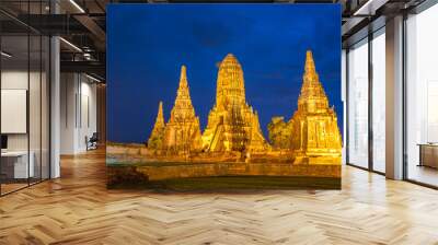 a temple in asia for buddha Wall mural