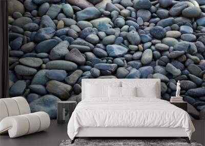 pebbles on the beach Wall mural