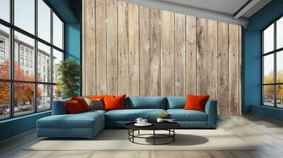 Seamless wood floor texture background, hardwood floor texture background. Wall mural