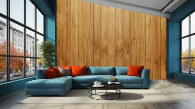 wood plank background Wall mural