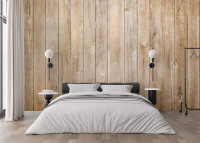 Wood texture background, wood planks Wall mural