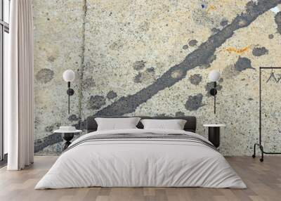 abstract texture on grunge floor Wall mural