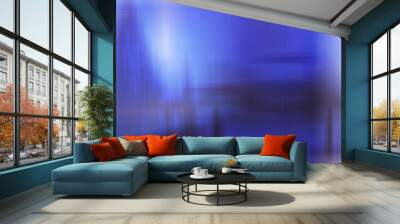 blue background Wall mural