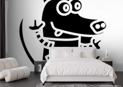 monster Wall mural