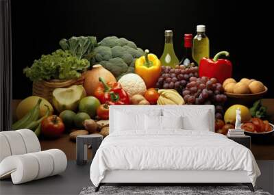 nutritionist advising on healthy dietary choices Wall mural