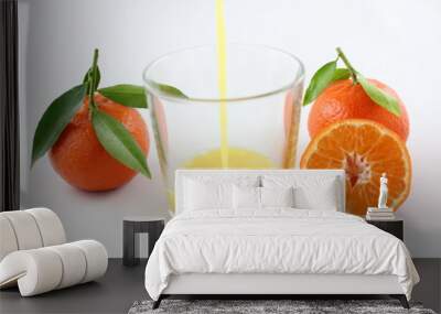 orange juice Wall mural