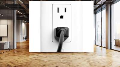 power outlet isolated Wall mural