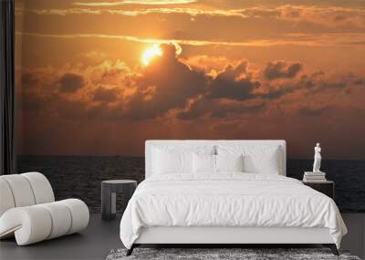 Sarasota Florida Sunsets on the Beach Wall mural