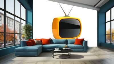 retro tv Wall mural