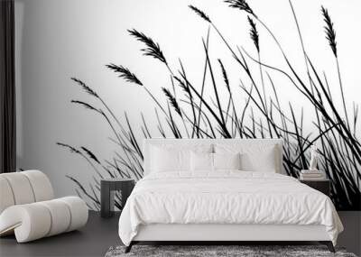 Grass Plant Wall mural