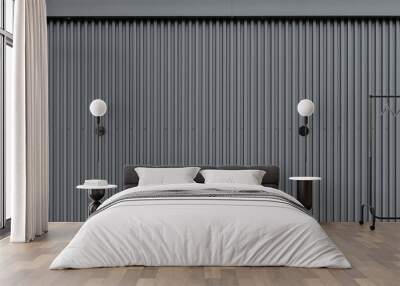 Corrugated metal wall texture Wall mural